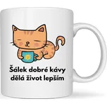 Hrneček - Šálek dobré kávy dělá život lepším