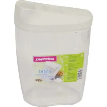 Dóza na potraviny Dóza na sypké potraviny UH 0,7l posuv. uzávěr