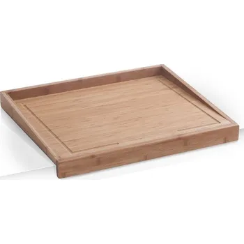 Kuchyňský vál Zeller Vál na těsto/krájecí prkénko 2v1 50 x 40 cm bambus