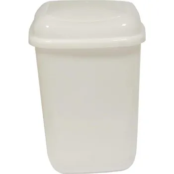 Odpadkový koš Koš na odpad UH 45 l QUATRO bílý neutral