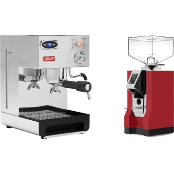 Kávovar Lelit Anna PL41TEM + Eureka Mignon Bravo, CR ferrari red