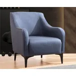 Designové křeslo Beasley modré