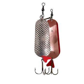 Nástraha DAM SCALES SPOON 10CM 60G SINKING SILVER/GOLD 60G / 10CM - SILVER/SILVER