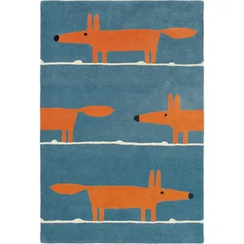 Koberec Vlněný kusový koberec Scion Mr. Fox Denim 25318 Brink & Campman 90 x 150