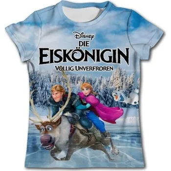 Frozen (Ledové království) Disney FROZEN tričko Anna a Elsa Ledové království (mix 2) Varianta: model 2, Velikost: 11-12T - 150 (11-12 let)