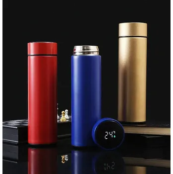 Termoska ebyliny.cz Chytrá termoska LCD displej - červená