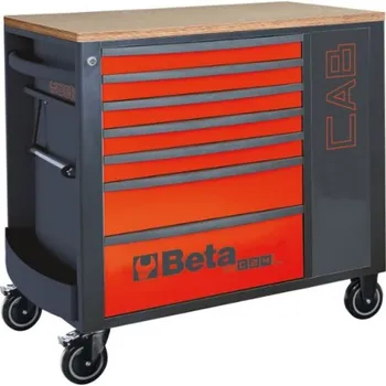 VOZÍK NA NÁŘADÍ SE 7 ZÁSUVKAMI A BOČNÍ UZAMYKATELNOU SKŘÍŇKOU, ČERVENÝ, 2400/RSC24L-CAB/R (VOZÍK NA NÁŘADÍ SE 7 ZÁSUVKAMI A BOČNÍ UZAMYKATELNOU SKŘÍŇKOU, ČERVENÝ, 2400/RSC24L-CAB/R)