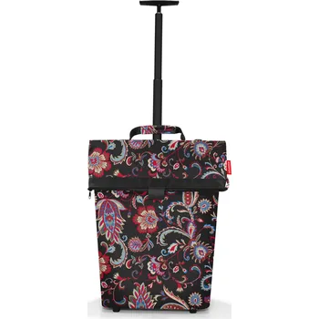 Nákupní taška Moderní nákupní taška na kolečkách Trolley M frame paisley black NT7063, Reisenthel