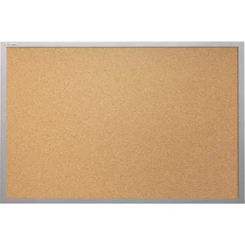 Allboards, Korková nástenka 120x90cm- stříbrný rám, TK129S