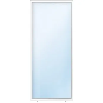 Vchodové dveře Balkónové dveře plastové jednokřídlé RC2 VSG ARON Basic bílé 700 x 2000 mm DIN levé