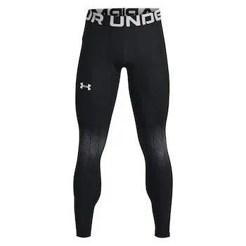 Kompresní legíny Under Armour UA HG ArmourPrint Leggings-BLK 001 XL