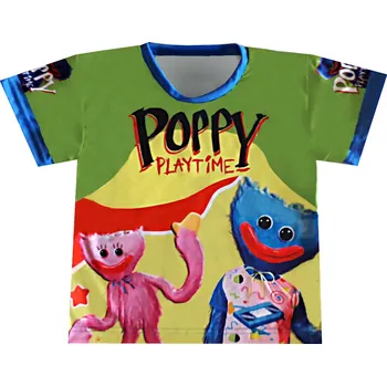 Tričko POPPY zelené Velikost: 134