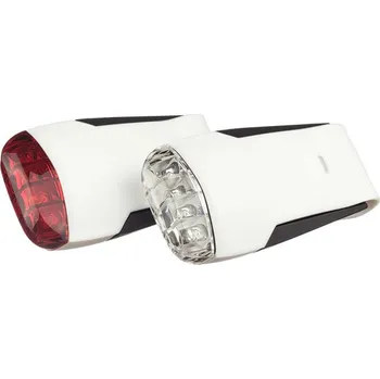 Cyklosvítilna GUEE Tadpole USB SET př+z světlo/blikačka-bílý