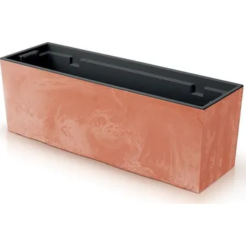 Truhlík Prosperplast truhlík URBI CASE Beton Effect Terakota 77 cm
