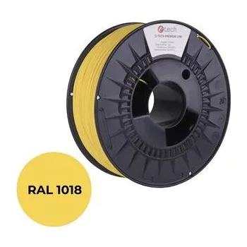 3D tiskárna Tisková struna (filament) C-TECH PREMIUM LINE, PETG, zinková žlutá, RAL1018, 1,75mm, 1kg