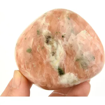 Přírodní kámen Oranžový kalcit hladký (Madagaskar) 337g