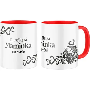 Keramický hrnek s potiskem Si ta nejlepší maminka na světě - celopotisk