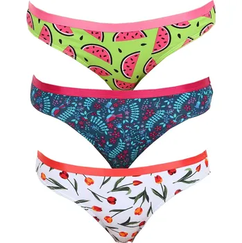 Kalhotky 3PACK veselé dámské kalhotky Dedoles (K0812391317) S Možnost vrácení zboží ZDARMA do 120 dnů!