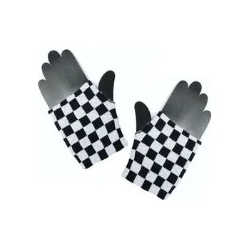 Rukavice Rukavice s motivem šachovnice