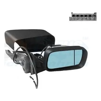 Auto zrcátko Vnější zpětné zrcátko VAN WEZEL 0646806