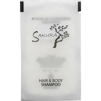Šampon Vlasový a tělový šampon hotelový 7 ml Sakura