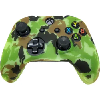 Gamepad XONE silikonový obal na ovladač kamufláž světle zelený maskáč
