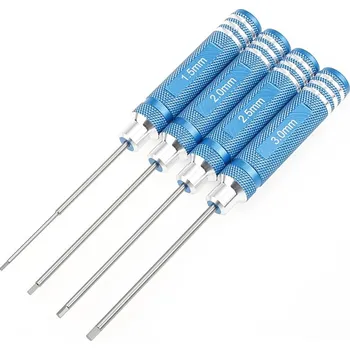 Šroubovák Sada 4 šroubováků imbus 1,5 - 3 mm