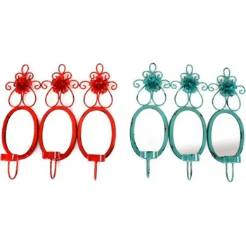 Zrcadlo Nástěnné zrcadlo DKD Home Decor Věšák Kov Sklo Dřevo MDF (37 x 38 x 8 cm)