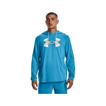 Pánská mikina Under Armour UA Rival Terry Logo Hoodie-BLU S