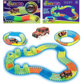 Autodráha Track Car 7202 s autíčkem - 128 dílů VÝPRODEJ