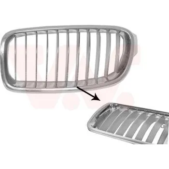 Příslušenství karosérie Mřížka chladiče VAN WEZEL 0670513
