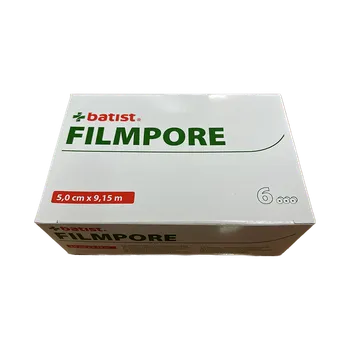 Náplast Náplast fixační Filmpore 5,00 cm x 9,15 m porézní fólie, 6 ks