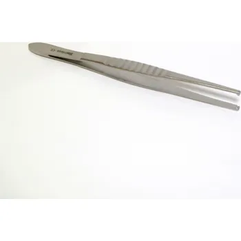 Kosmetická pinzeta Pinzeta chirurgická se zoubky 1x2 - 14 cm