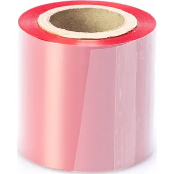 Pásek do tiskárny TTR páska 44mm x 100m, KBPT RED, červená, OUT, pryskyřice na textil