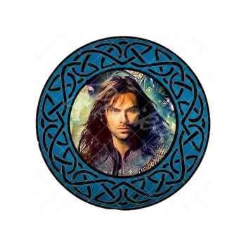 Jedlá dekorace na dort PÁN PRSTENU - KILI, VARIANTA Jedlý papír 1669