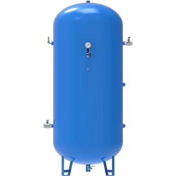 Expanzní nádoba VVP2-2000-12A Vzdušník stojatý lakovaný 2000 litrů osazen armaturami (ABAC)