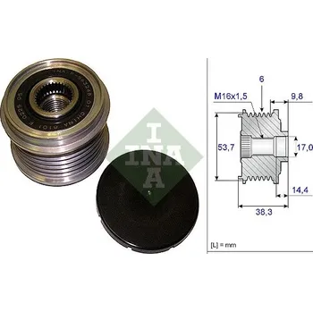Předstihová spojka INA 535 0203 10