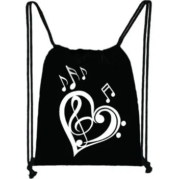 Sportovní vak na záda - hudební srdce