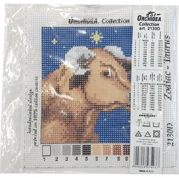 Textilie Vyšívací předloha - znamení - Býk