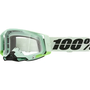 Motocyklové brýle Motokrosové brýle 100% RACECRAFT 2 PALOMAR s čirým objektivem + trhačky (Motokrosové a enduro brýle s čirým objektivem)