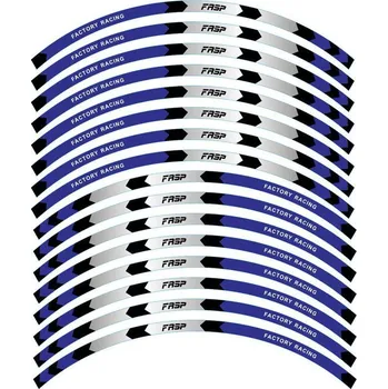 Proužky na kola 17" ASP Factory racing Barva: Modrá
