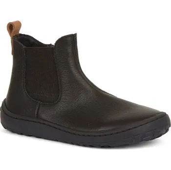Dětská móda Froddo barefoot kožené chelsea - black 42