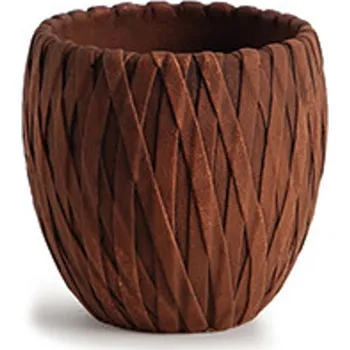 Obal na květináč Obal beton pr.15V14cm Angique terracotta