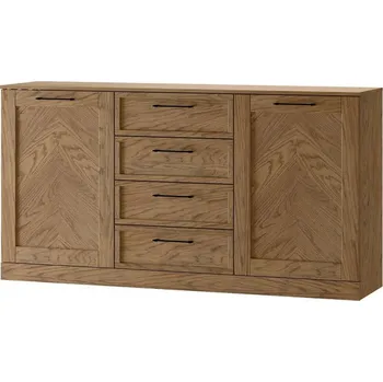 přebalovací pult a komoda Casarredo Komoda MIRI 47 2D4S dub rustikální