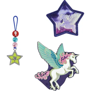 Doplňková sada obrázků MAGIC MAGS GLOW, Pegasus Night Nuala, pro aktovky a batohy Step by Step