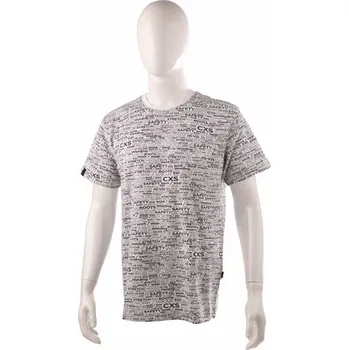 Oblečení a móda Tričko CXS DARREN, krátký rukáv, potisk CXS logo, bílé Velikost: XS