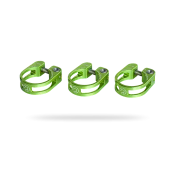 Sedlovka PRO sedlovková objímka odlehčená, 28,6mm, zelená