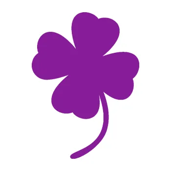 Samolepící dekorace Čtyřlístek 004 levá (14 - fialová) SAMOLEPKA NA AUTO, NÁLEPKA, FÓLIE, POLEP, TUNING, VLASTNÍ TEXT, TISK, AUTOSAMOLEPKY.cz, POLEPY, OBRÁZEK, LOGO, 3D STICKERS