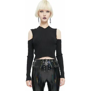 Dámský svetr svetr dámské - Short - DEVIL FASHION - SR012 - M-L