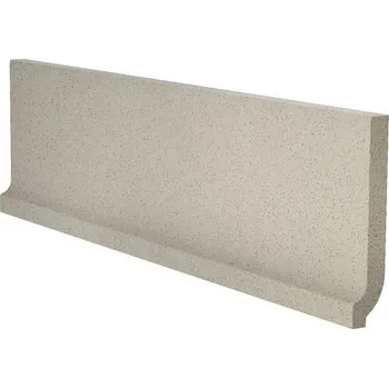 Dlažba Taurus Granit (61 Tunis) - sokl s požlábkem 8x30 tmavě béžová, tl. 8 mm TSPKF061